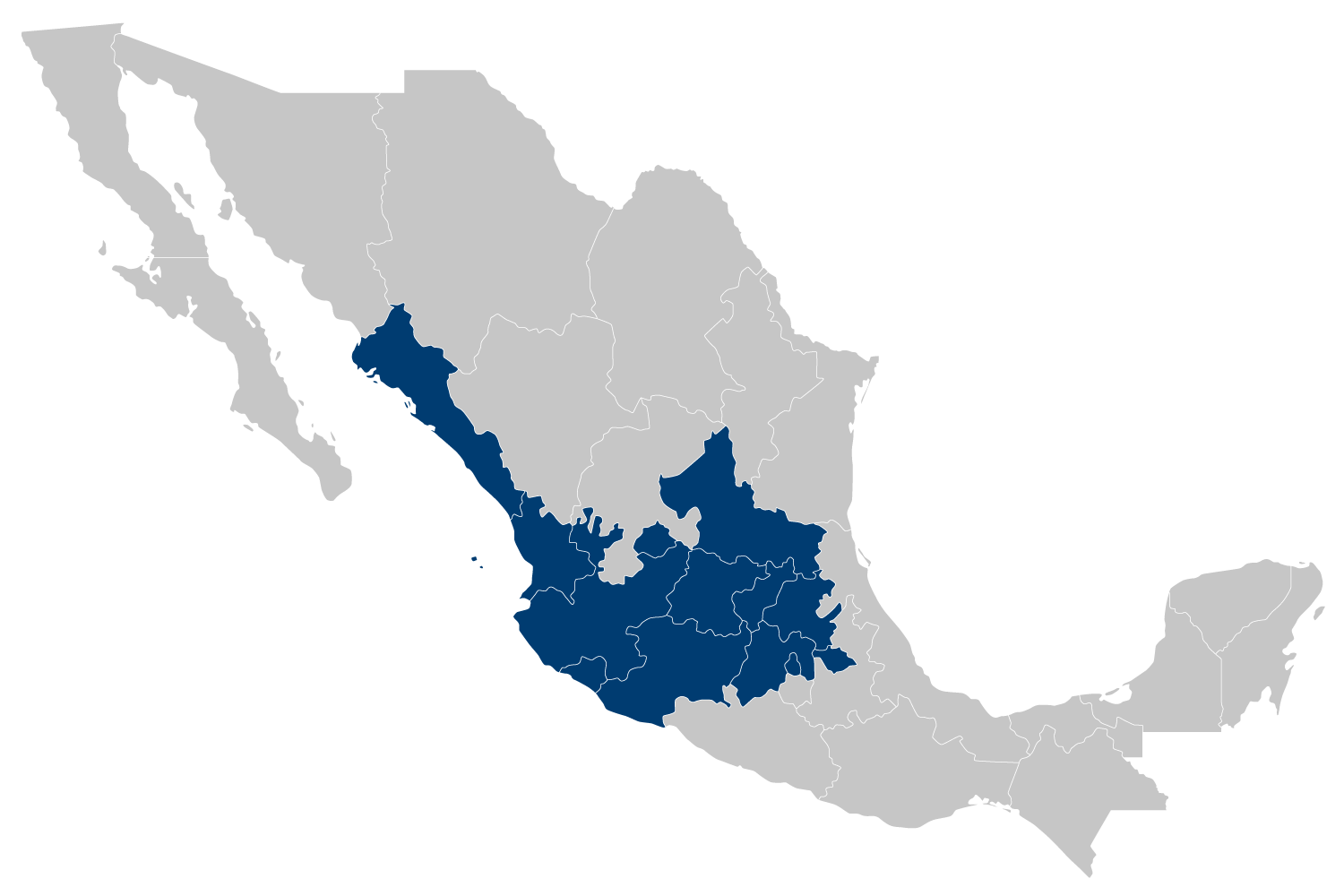 mapa mexico